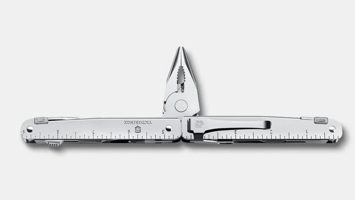 Actual product image Victorinox Swiss Tool MX Clip 3.0327.MKB1 Multitool Silver (26 Functions)