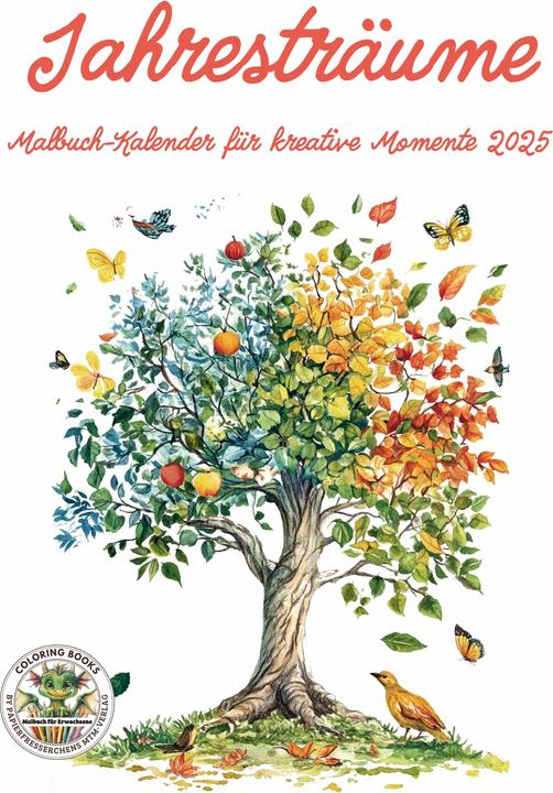 Immagine prodotto Olanda:Sogni annuali - Calendario con libro da colorare (Tedesco)