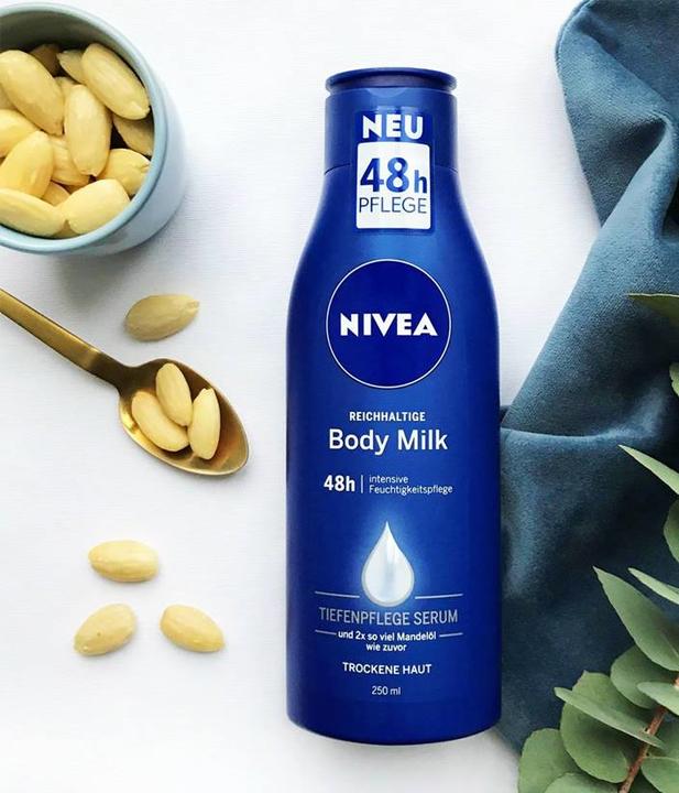 Produktbild NIVEA body body milk, 250ml Flasche (Körpermilch, 250 ml)
