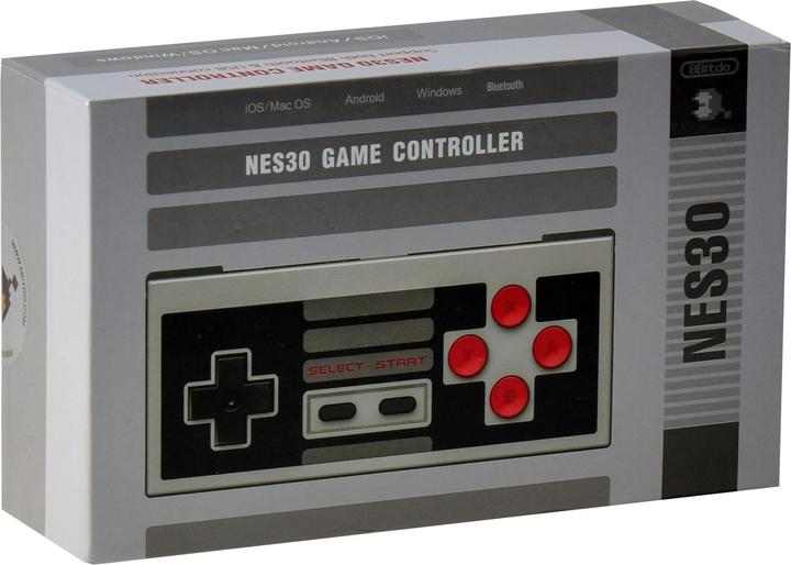 Produktbild 8bitdo NES30 Bluetooth Game Controller (Android, iOS, Mac, PC)