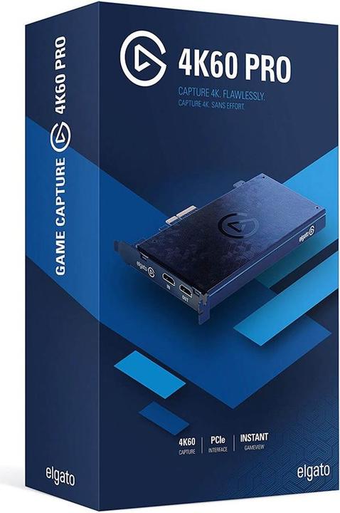 Produktbild Elgato Game Capture 4K60 Pro (Xbox Series X, Xbox One S, Xbox Series S, PC, PS4, Xbox 360, Xbox One X)