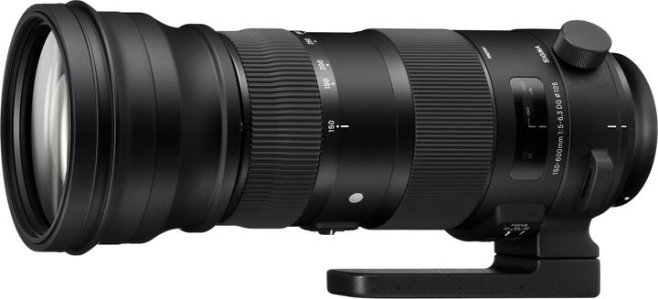 Image du produit Sigma 150-600mm f/5-6.3 DG OS HSM S Canon EF (Canon EF, Canon EF-S, Plein format)