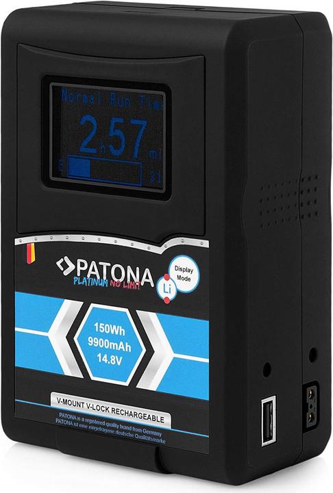 Actual product image Patona Arri V-Mount Replacement (Camera battery)