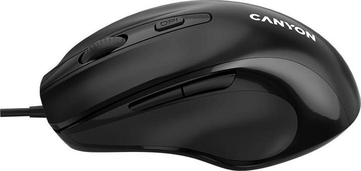 Produktbild Canyon Computer mouse mouse M-6 Wired Black (Kabellos)