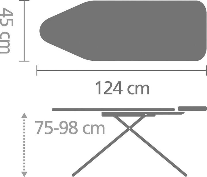 Produktbild Brabantia Solide Cotton Flower (124 x 45 cm)