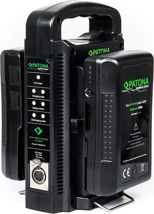 Produktbild Patona V-Mount Dual (Kamera Akku Ladegerät)