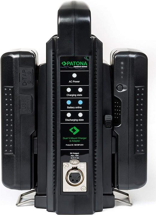 Produktbild Patona V-Mount Dual (Kamera Akku Ladegerät)
