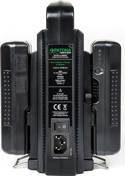 Produktbild Patona V-Mount Dual (Kamera Akku Ladegerät)