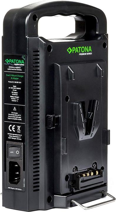 Patona V-Mount Dual (Camera battery charger)