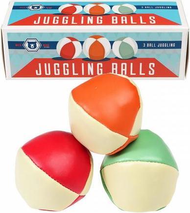 Rex London Set of 3 mini juggling balls - Wild Bear