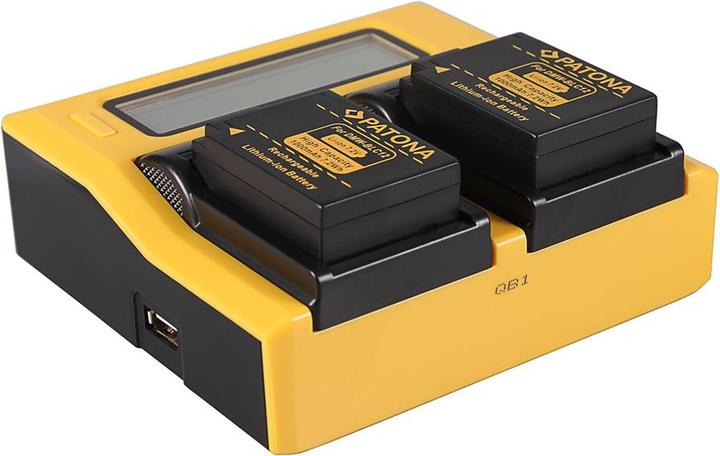 Actual product image Patona Panasonic BLC12 Dual LCD (Camera battery charger)