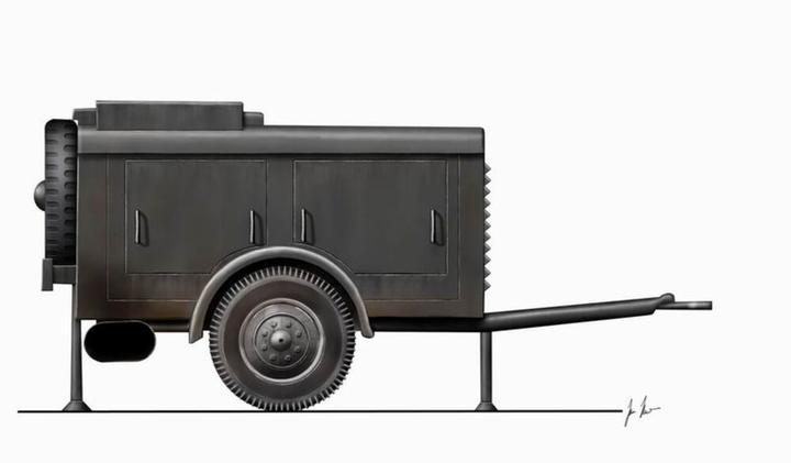 Produktbild Planet Models German Commander's caravan