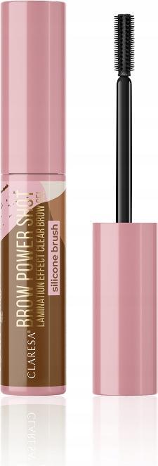 Productafbeelding Claresa Brow Power Shot Laminatie Effect Transparante Wenkbrauwgel (Transparant)