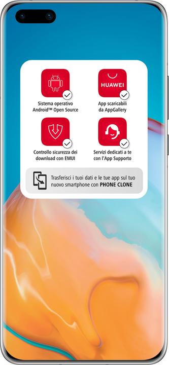 Image du produit Huawei P40 Pro (256 Go, Noir, 6.58", Double SIM hybride + eSIM, 50 Mpx, 5G)