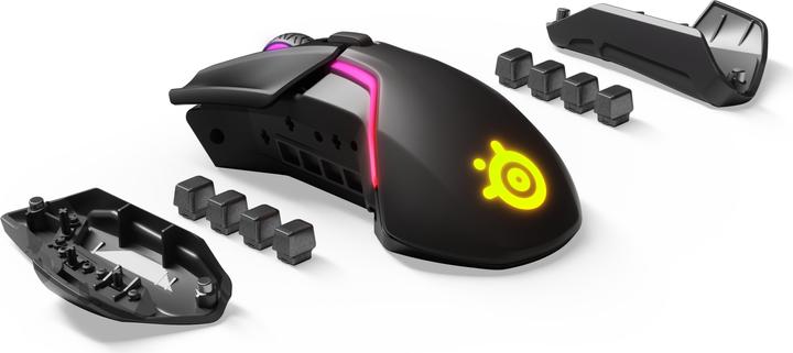 Immagine prodotto SteelSeries Rivale 650 (Senza fili, Cablato)