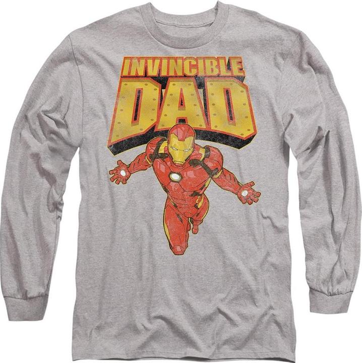 Iron Man Invincible Dad TShirt Vatertag (L)