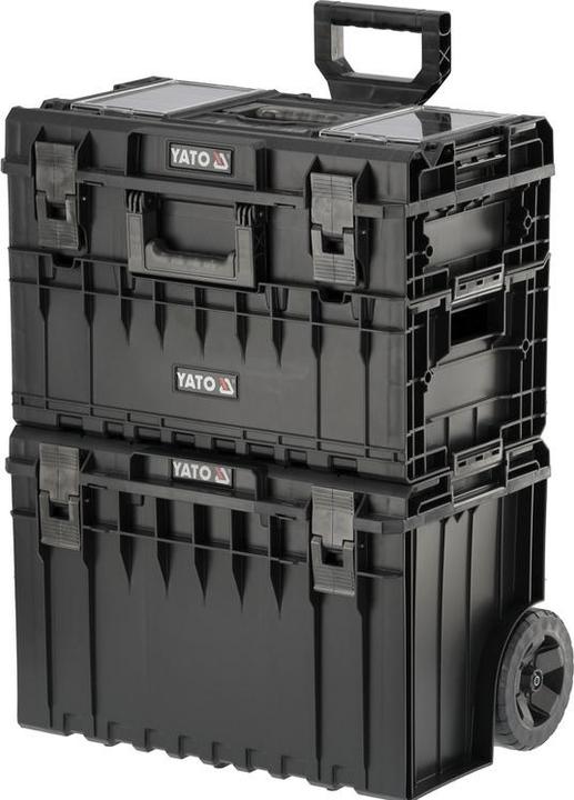 Actual product image Yato Workshop trolley Tool case Tool trolley empty Tool box Trolley (3 pieces)