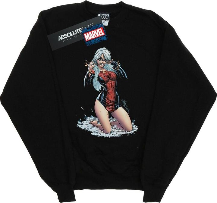 Black Cat Spider Suit Sweatshirt (S)