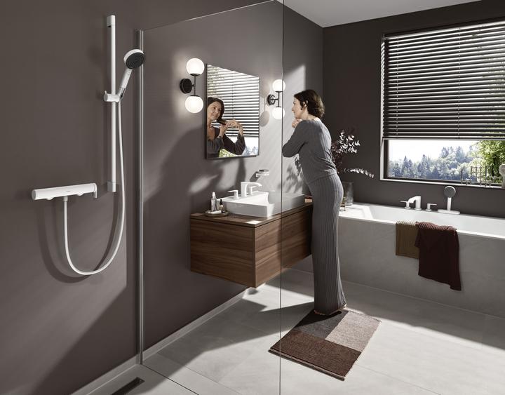 Produktbild hansgrohe AddStoris Seifenhalter, Wandmontage, mattweiss