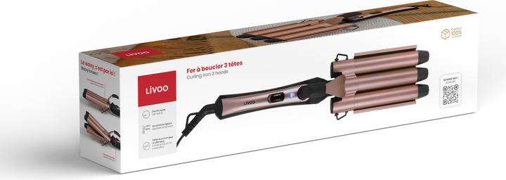 Image du produit Livoo Fer à boucler 3 têtes (22 mm)