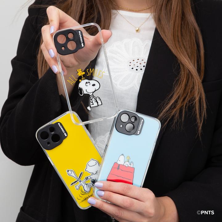 Image du produit SBS case&me Peanuts cover cam logo iPhone 14 design4 Snoopy All Smiles Classic (Apple iPhone 14)