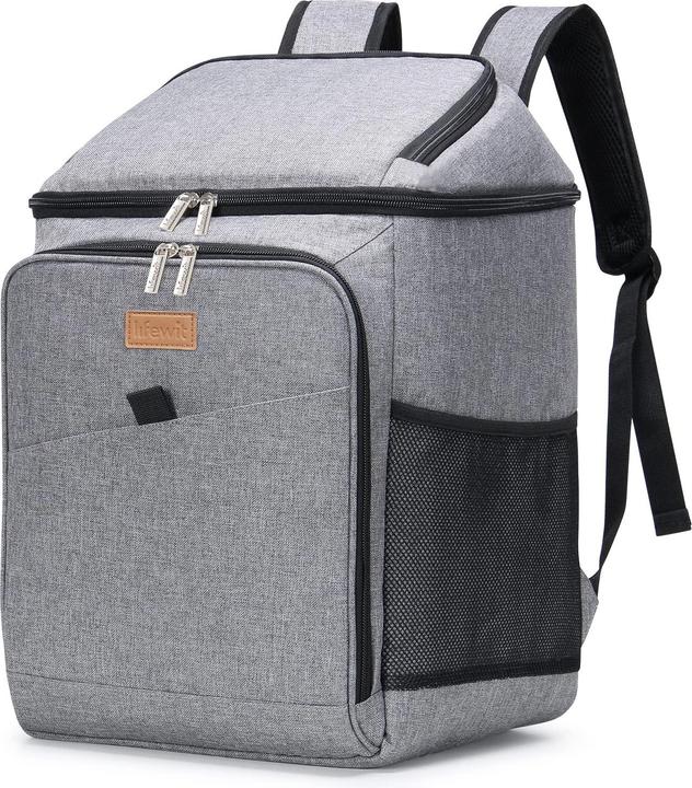 Lifewit Kühlrucksack 26L, Grau (26 l)