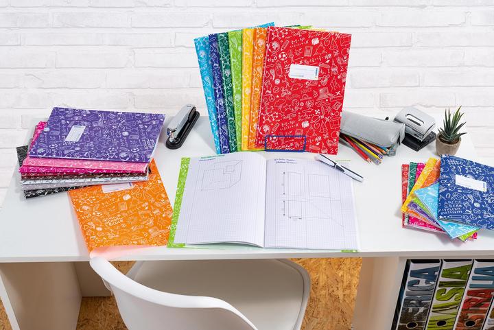 Produktbild HERMA Heftschoner A4 SCHOOLYDOO (A4, Kariert, Harter Einband)