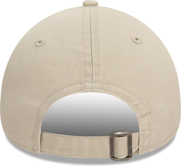Actual product image New Era 9Twenty Adjustable Cap - BRAND STITCH beige