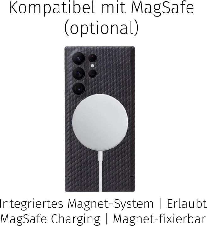 Image du produit Filono Carbon Case Samsung Galaxy S25 MagSafe kompatibel (Samsung Galaxy S25)