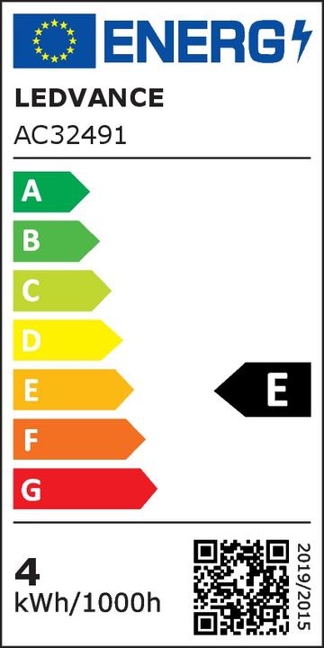Etichetta energetica Osram Retrofit Classic (E14, 4 W, 470 lm, 2 x, E)