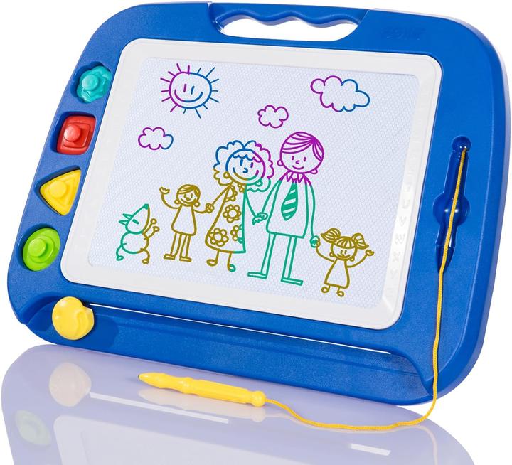 Activity Board Grand tableau de peinture magnétique Tableau magique, 42x32cm Tableau de dessin Tableau de