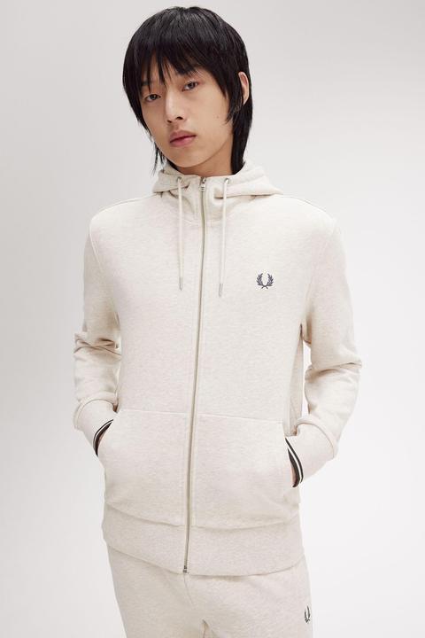 Immagine prodotto Fred Perry Felpa con cerniera a cappuccio (XXL)