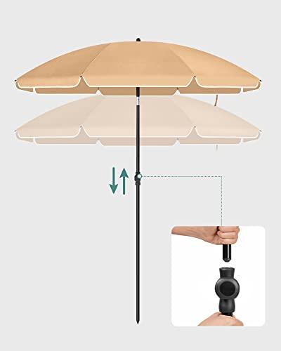 Produktbild Songmics Sonnenschirm UV-Schutz bis UPF 50+ (2.06 m)