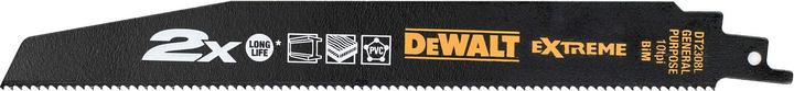 Actual product image DeWalt Sabre saw blade BIM Multi 228mm 5 pieces