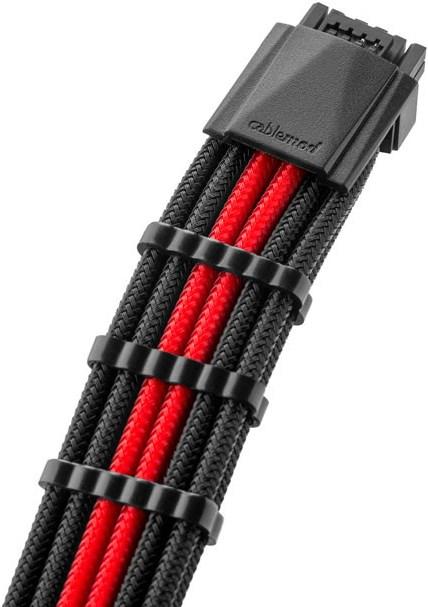 Produktbild CableMod RT-Series Pro ModMesh 12VHPWR Dual Cable Kit für ASUS/Seasonic - schwarz/rot