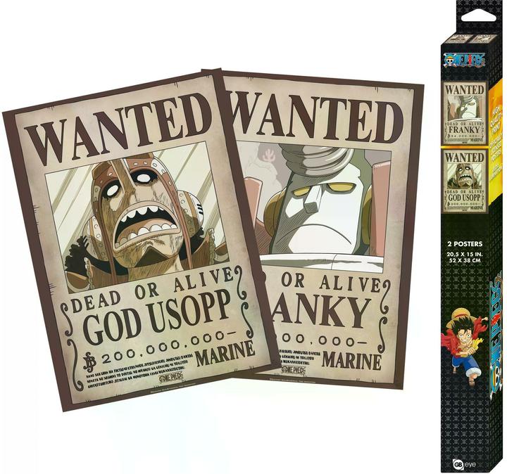 GB Eye One Piece - Franky & Usopp (52 x 38 cm)