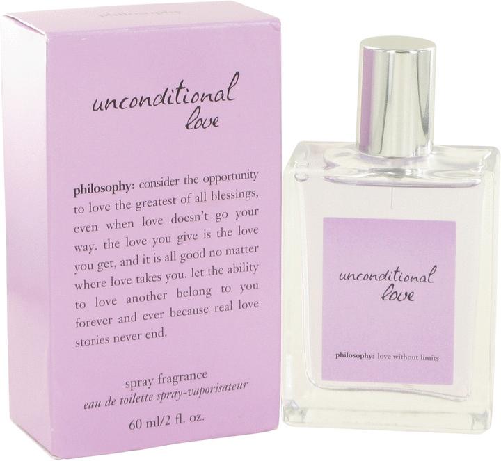 Image du produit philosophy Unconditional Love by Eau de Toilette Vaporisateur 60 ml (Eau de toilette, 60 ml)