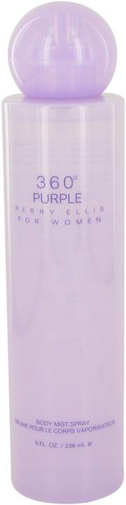 Actual product image Perry Ellis 360 Purple by Body Mist 240 ml (Body mist, 240 ml)