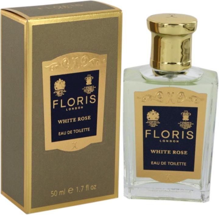 Actual product image Floris White Rose by Eau de Toilette Spray 50 ml (Eau de toilette, 50 ml)