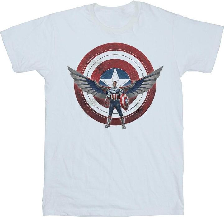 Falcon And The Winter Soldier Captain America Shield Pose TShirt