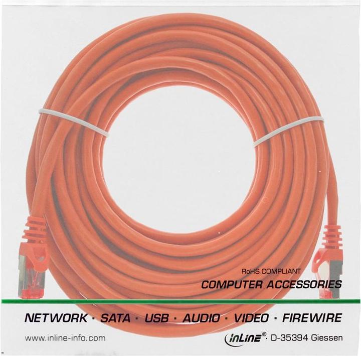 Produktbild InLine Patchkabel (S/FTP, CAT6, 25 m)