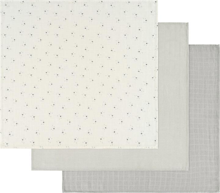 Alvi Mull Windeln 'Faces' 3er Pack (80 cm, 80 cm)