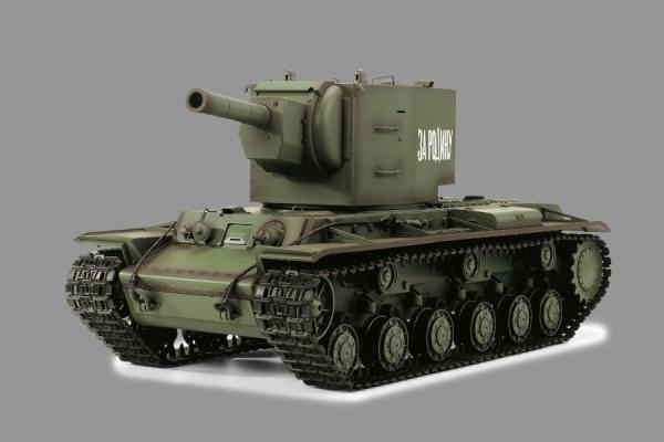 Produktbild Es-toys RC Panzer "Russicher KV-2" Heng Long 1:16 Mit R&S, Metallgetriebe (Stahl) Und Metallketten -2,4Ghz - (RTR Ready-to-Run)