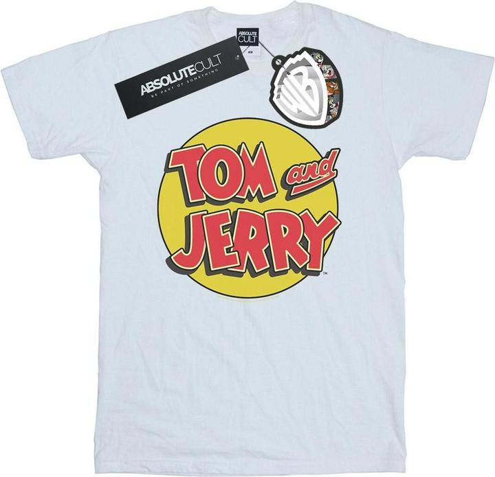 Tom & Jerry Circle Logo TShirt (XXL)