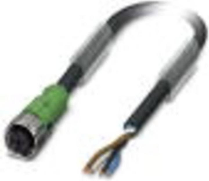 Image du produit Phoenix 1555664. longueur du câble : 10 m, connecteur : M12, couleur du produit : noir, gris
