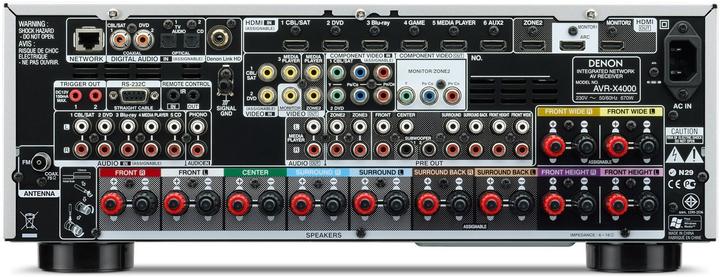 Produktbild Denon Avr-X4000 (7.2 Kanal, FM)