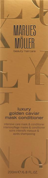 Image du produit Marlies Möller Masque de beauté de luxe au caviar doré Après-shampooing (200 ml)