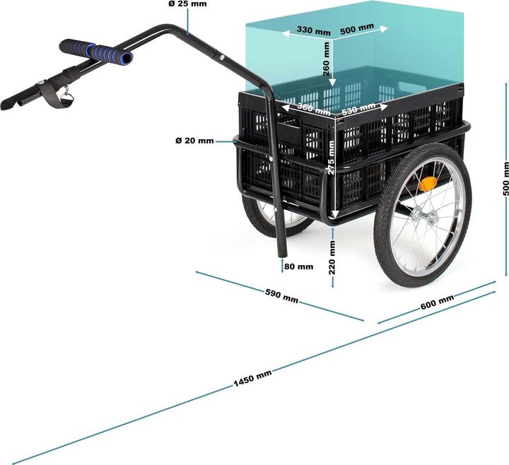 Produktbild Wiltec Lastenanhänger
