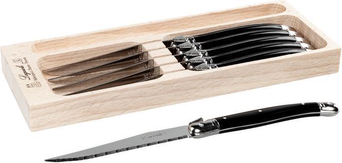 Laguiole Steakmesser Set (6 Stück, Messer)