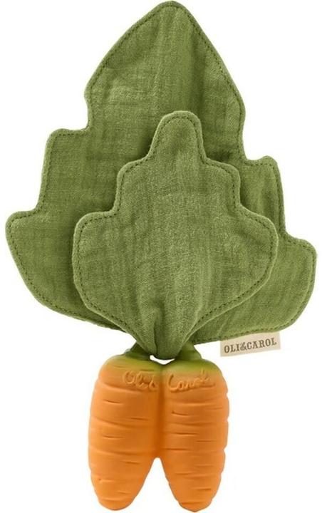 Actual product image Oli and Carol Mini Doudou - Teether Cathy the Carrot